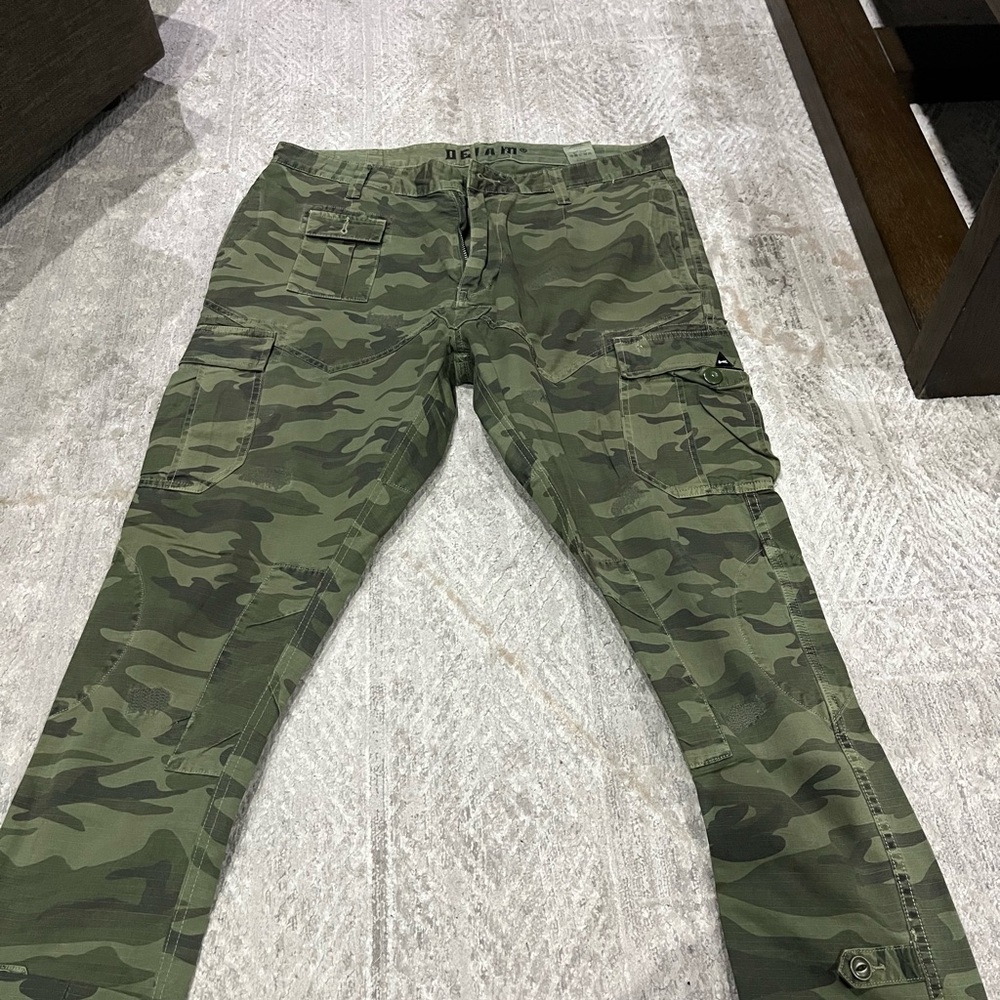 Denham Men's Camouflage Cargo Pants